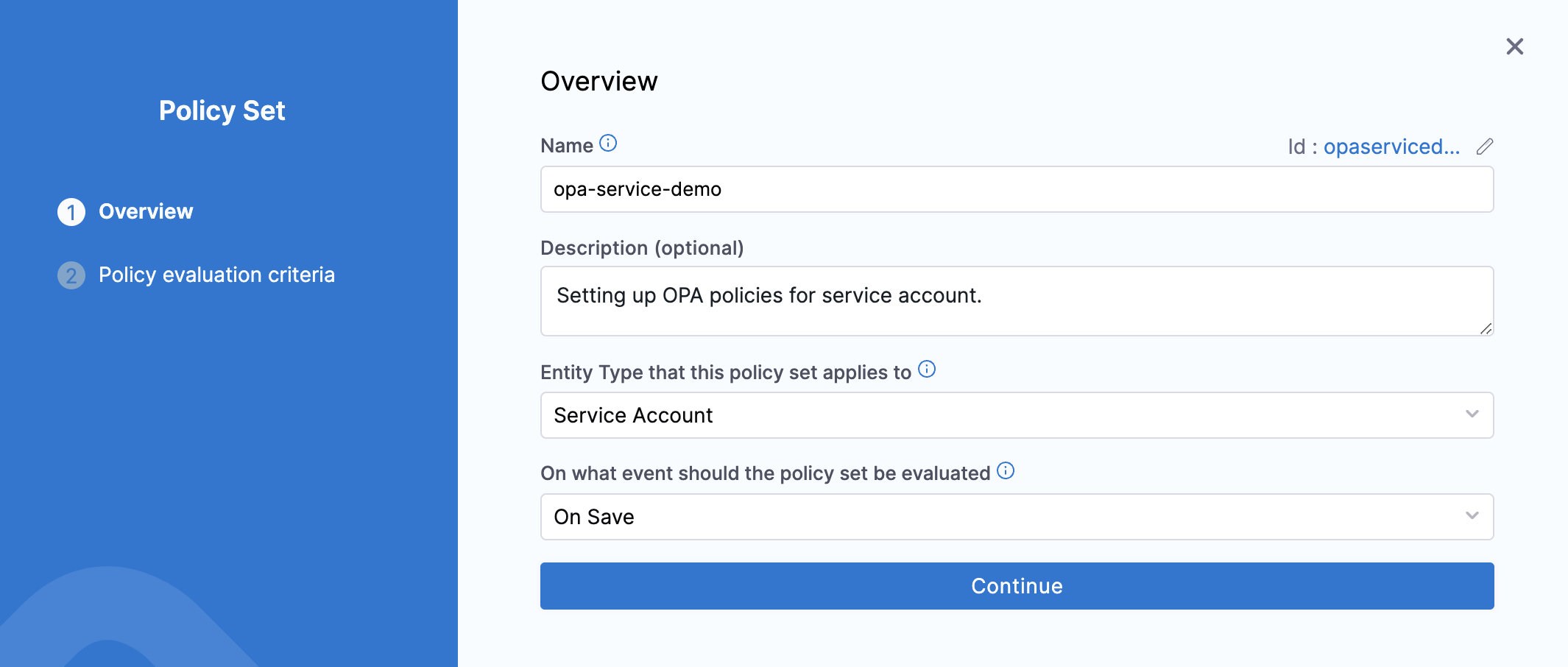 opa-service-setting