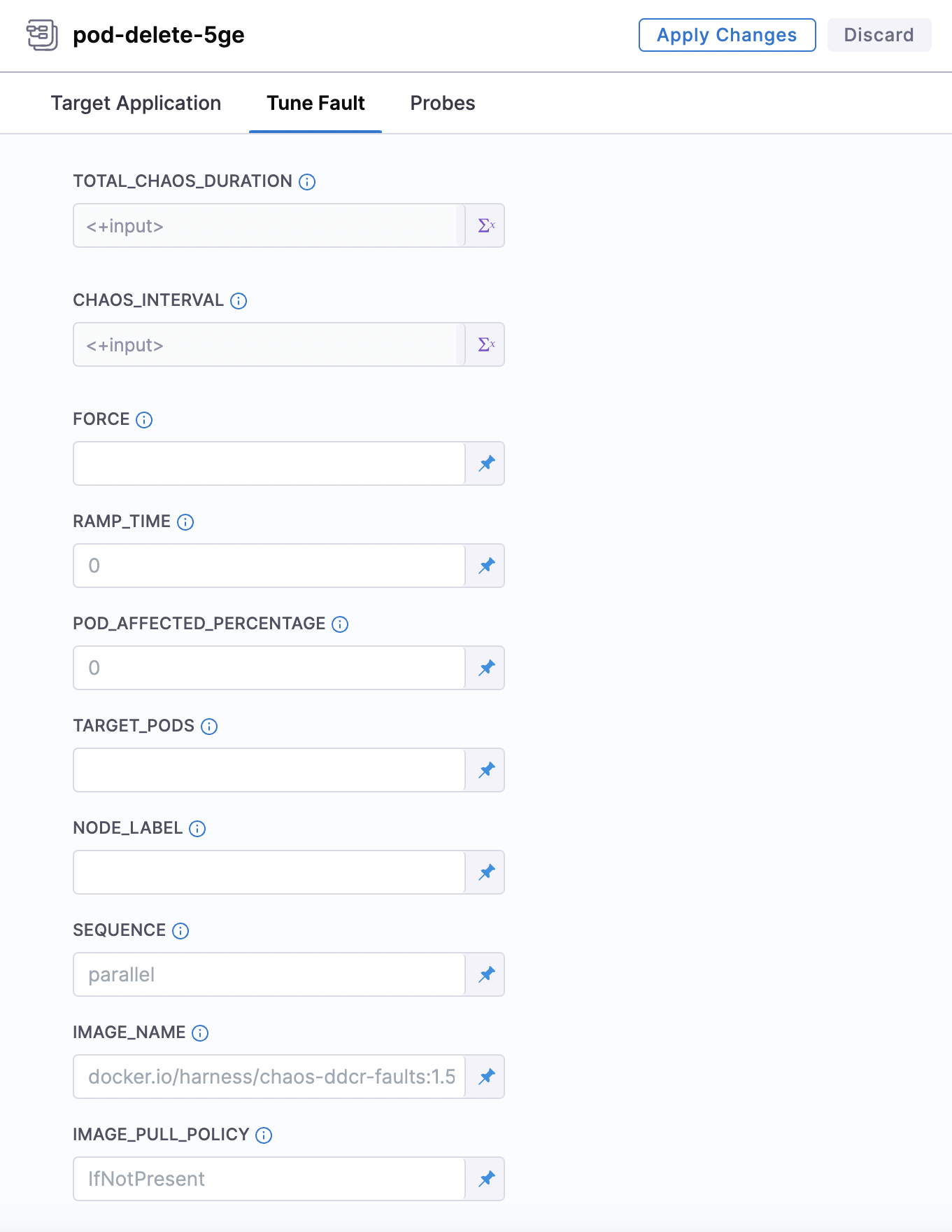 runtime variables